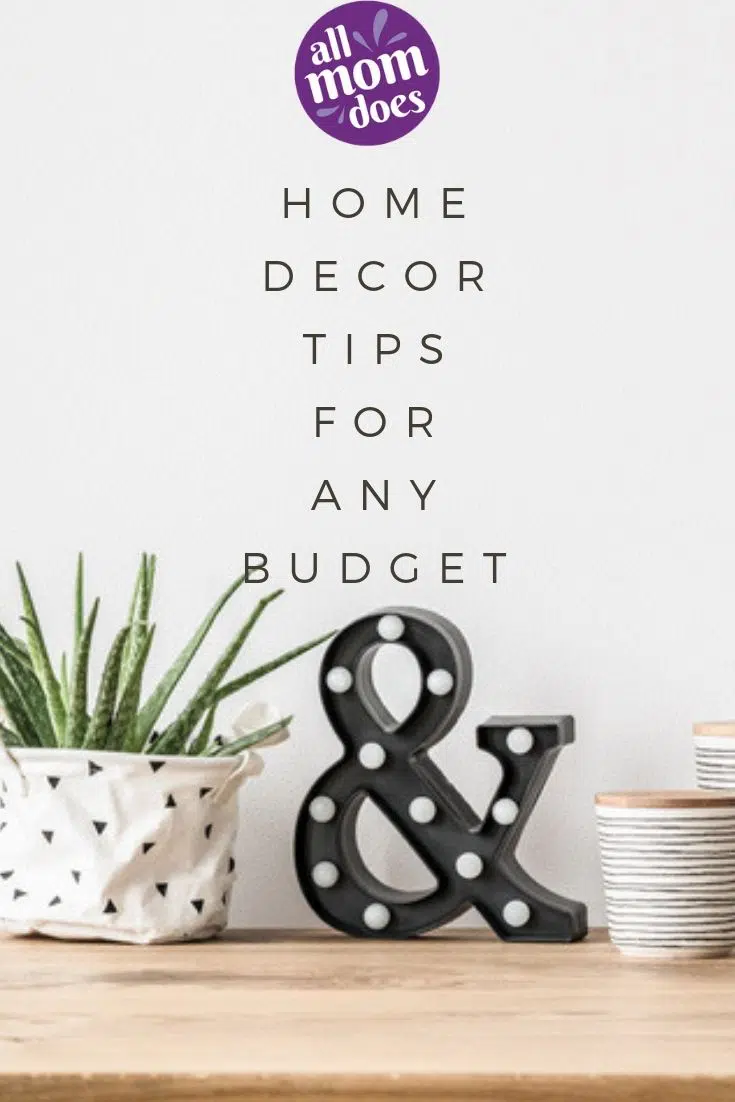 Cheap home decorating tips. Tips to decorate your home on a small budget.