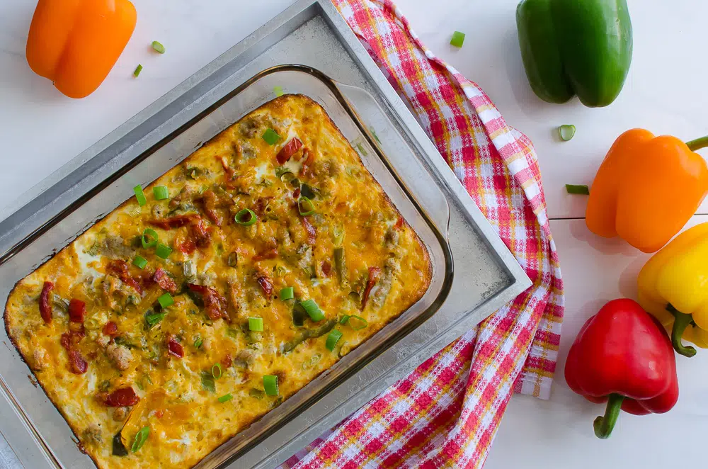 Overnight Hash Brown Breakfast Casserole Allmomdoes