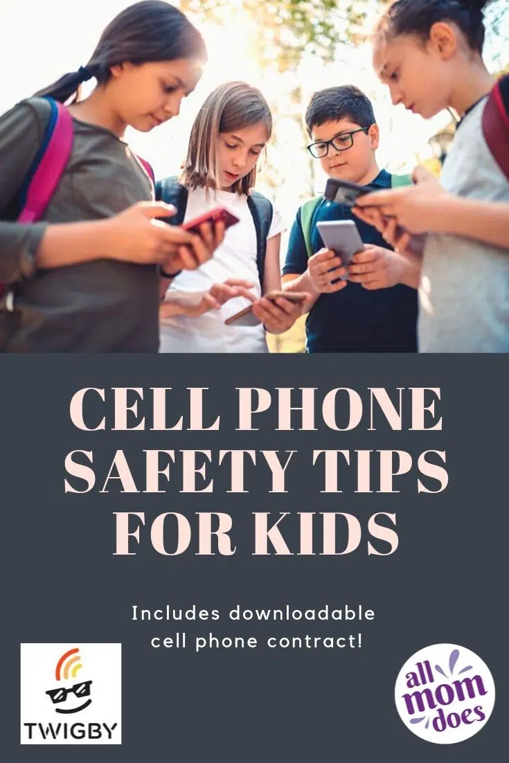 Tips to keep your child safe while using a cell phone. Includes first cell phone contract.