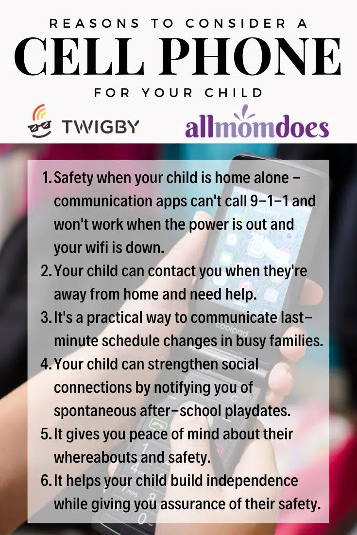 Reasons an elementary child needs a cell phone. Keep your child safe with a cell phone!
