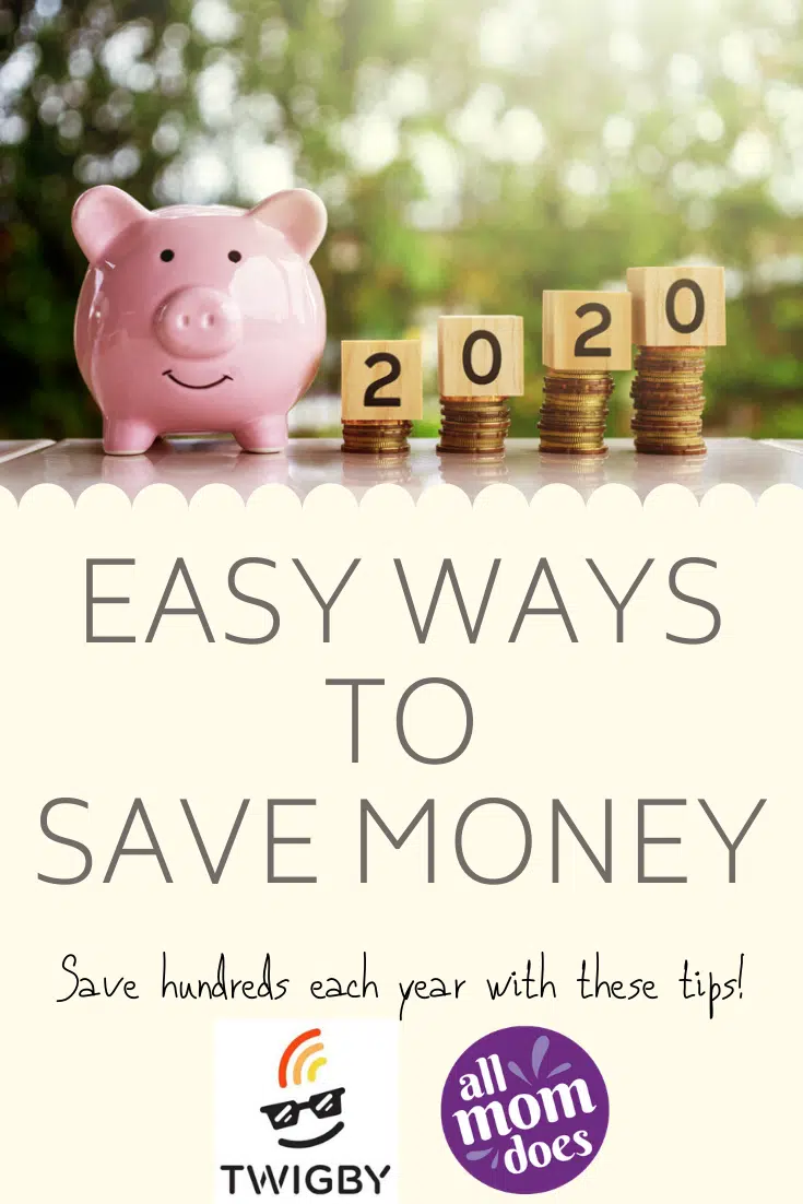 Easy ways to save money. Save hundreds of dollars each year with these money saving tips.