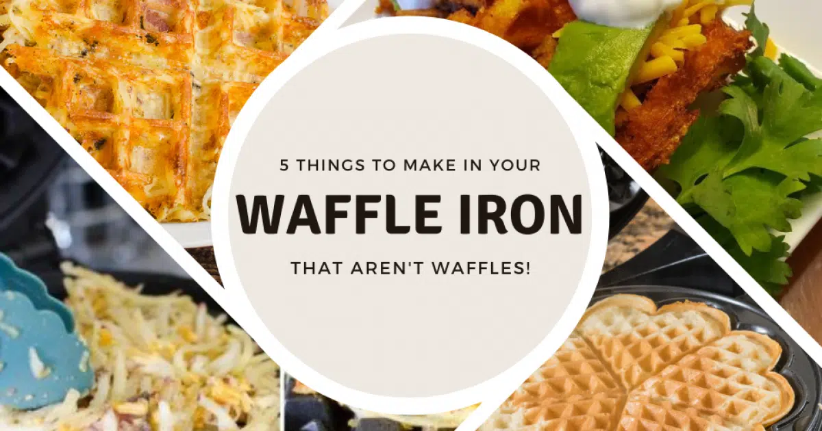 Five Things to Cook in Your Waffle Maker that Aren’t Waffles AllMomDoes