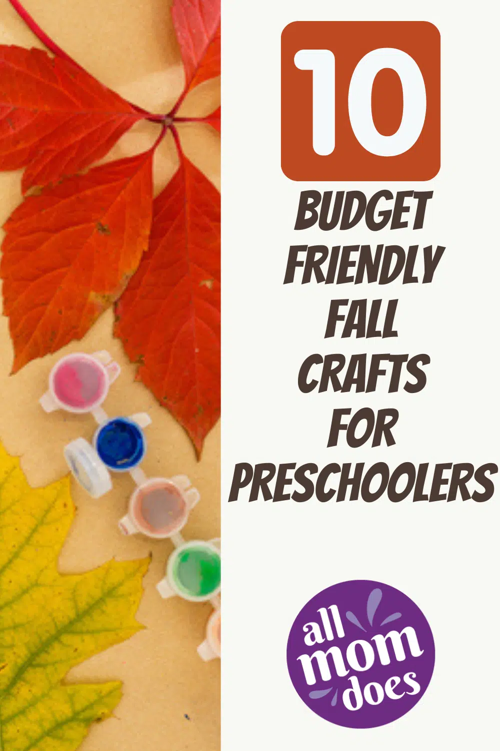 cheap and easy fall crafts for preschoolers