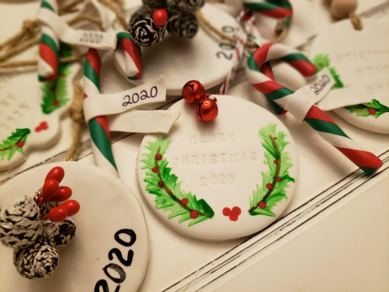 Clay Christmas Ornament Decorating Ideas | AllMomDoes
