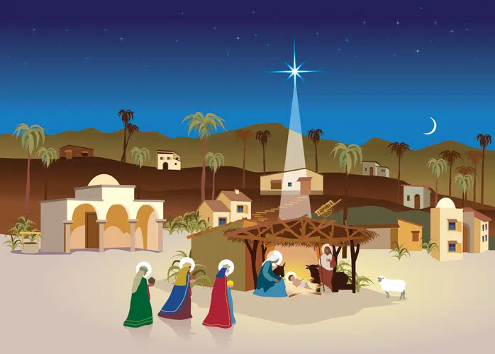 nativity story clipart