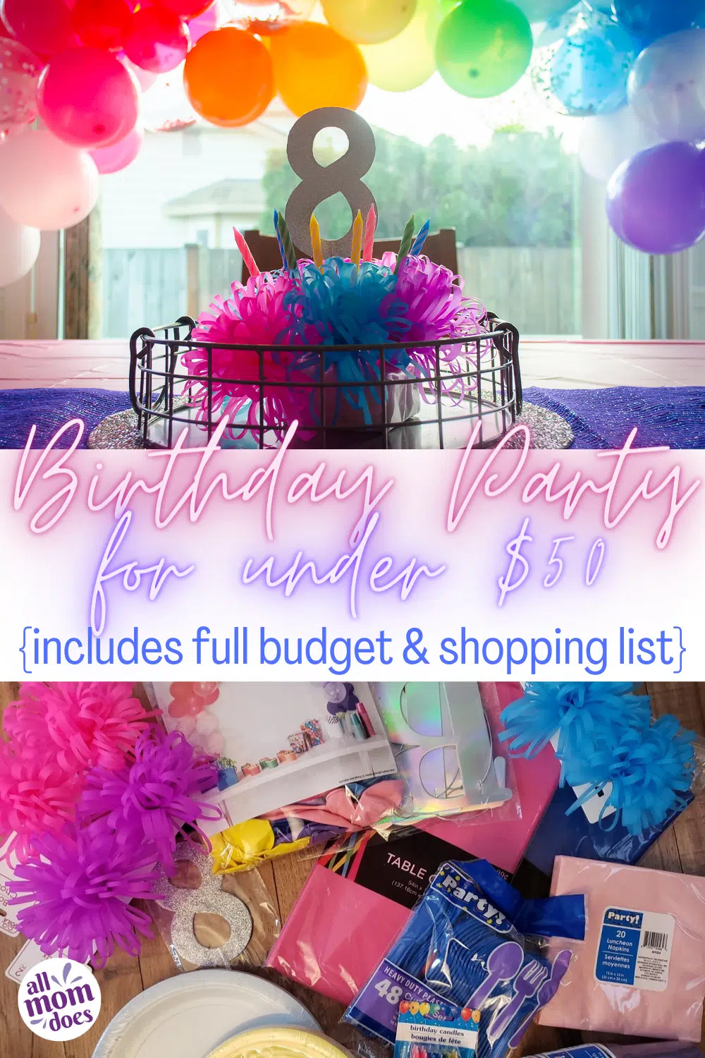 cheap birthday party for kids includes budget