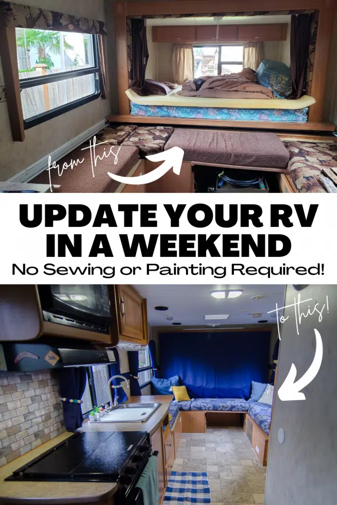 Easy RV Updates: Remodel Your Trailer Without Paint! | AllMomDoes