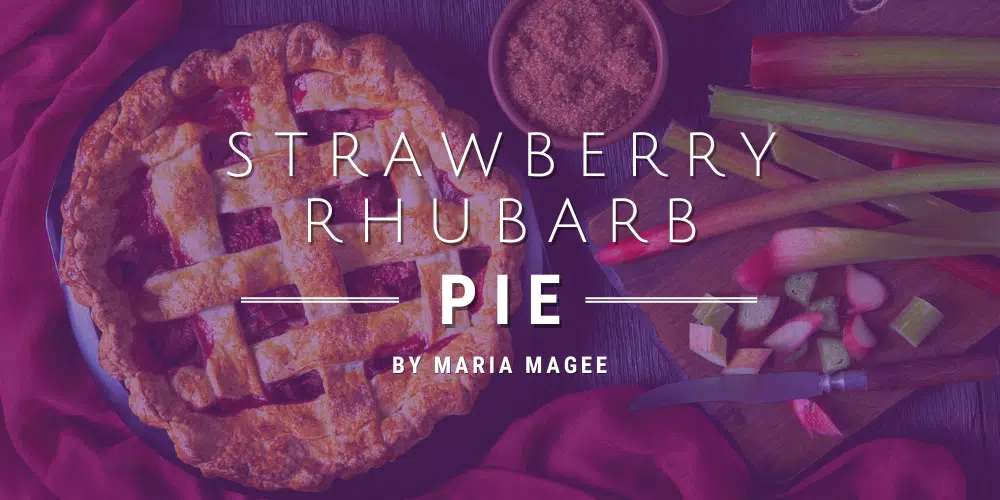 Strawberry Rhubarb Pie AllMomDoes