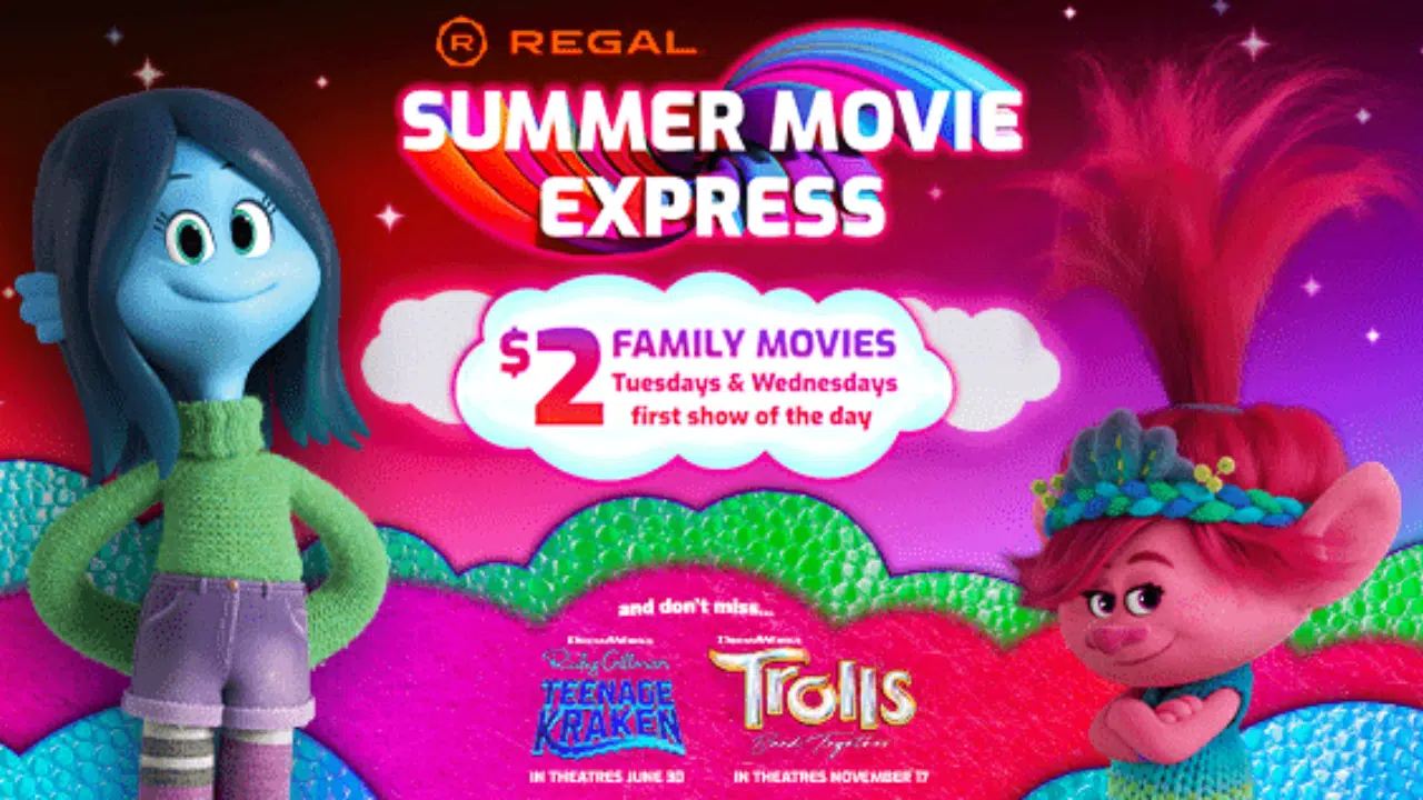 2 Movies from Regal Summer Movie Express (2023 Edition) AllMomDoes