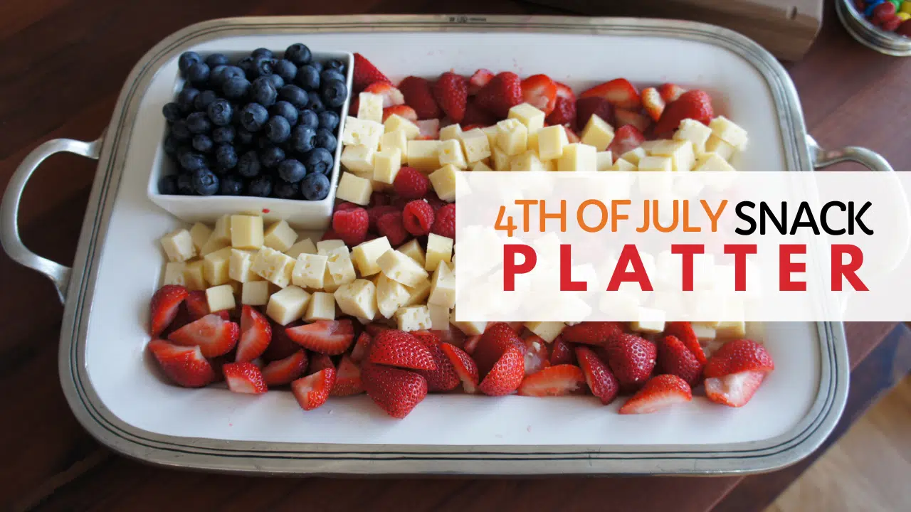 Easy Fourth of July Snack Platter | AllMomDoes