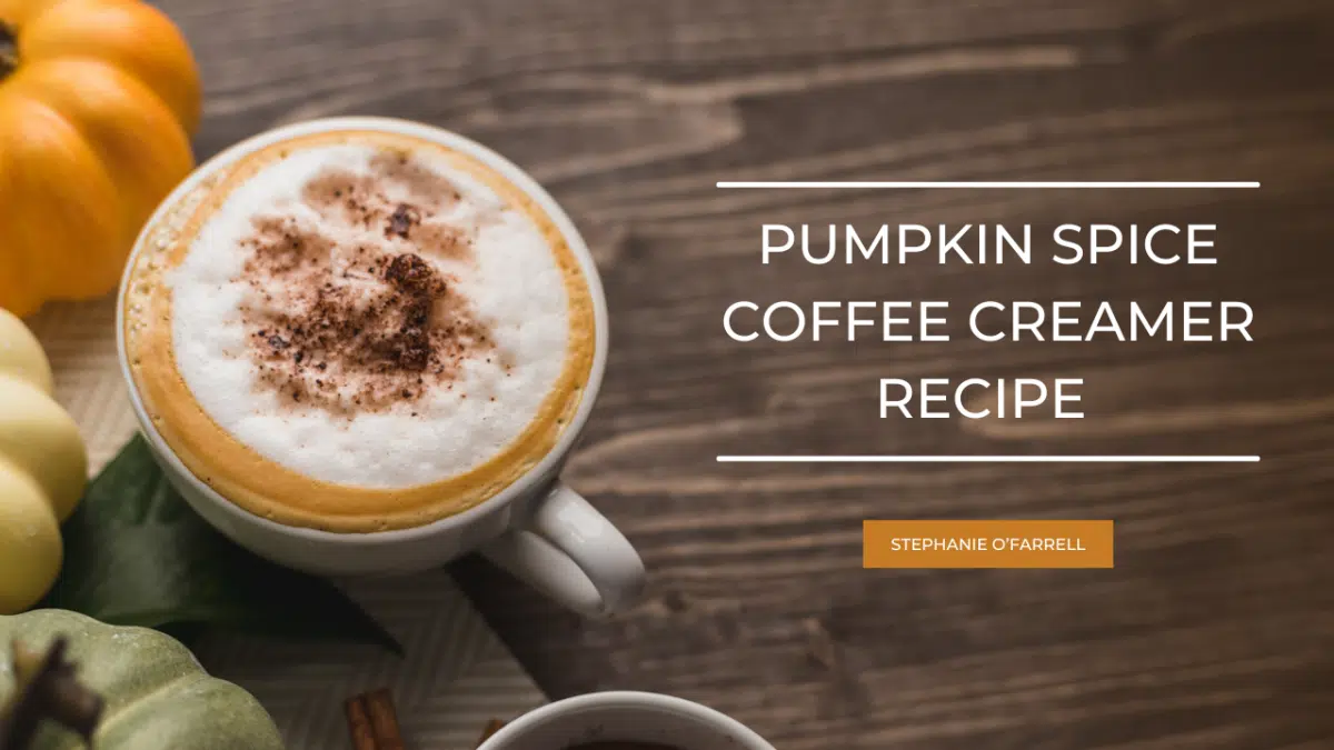 Pumpkin Spice Coffee Creamer Recipe | AllMomDoes