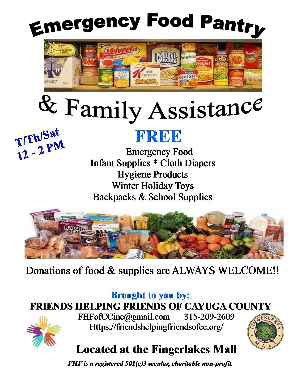 Emergency Food Pantry Finger Lakes Daily News