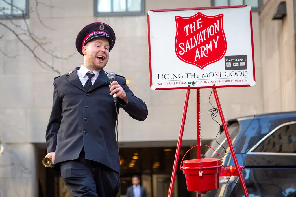 salvation army bell ringing 2021