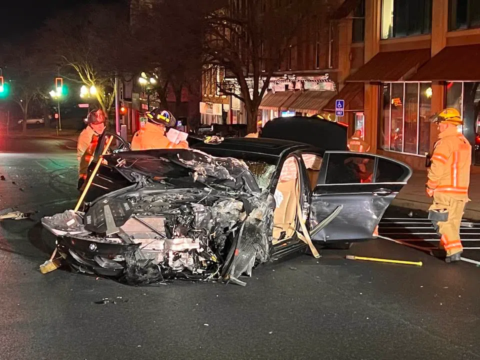Driver Named in Auburn Crash that Struck 2 Cars & Totaled a BMW