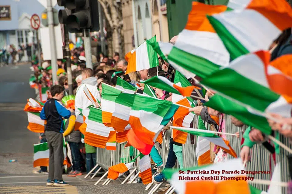 patrick day parade waterford stars