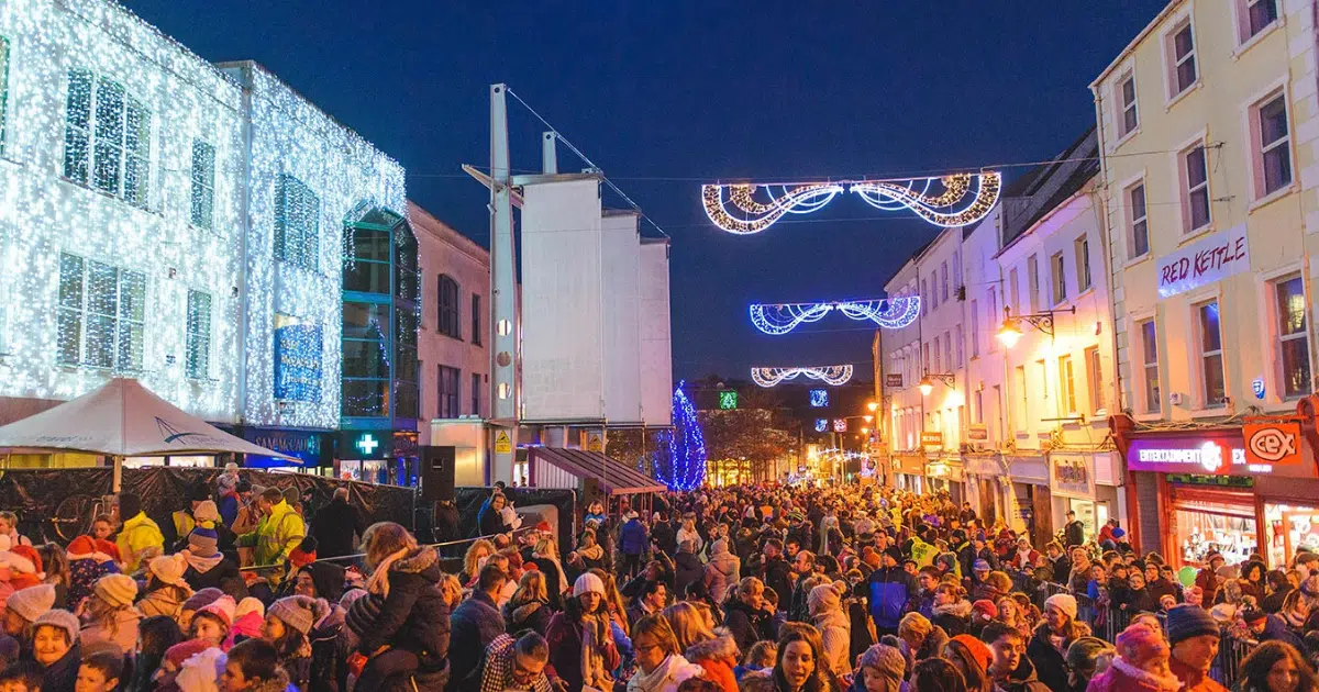 We’re helping Santa turn on Waterford’s Christmas lights this Saturday