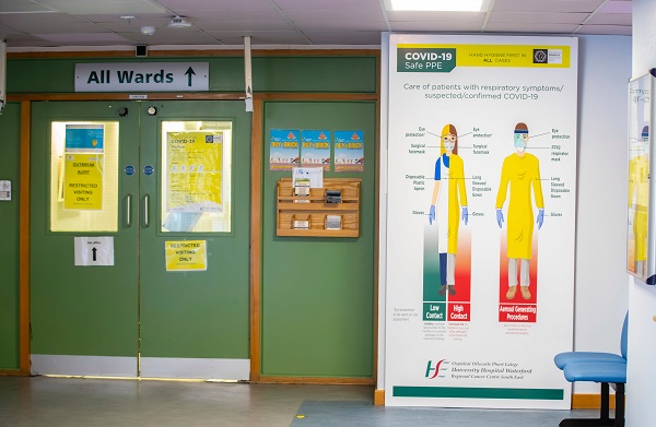 Number of cases of Covid-19 at University Hospital Waterford continues to rise - Vimarsana News