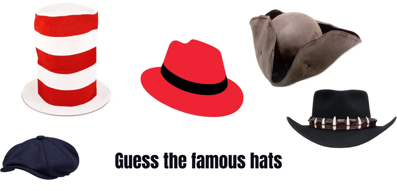 QUIZ Who wore these famous hats? WLR