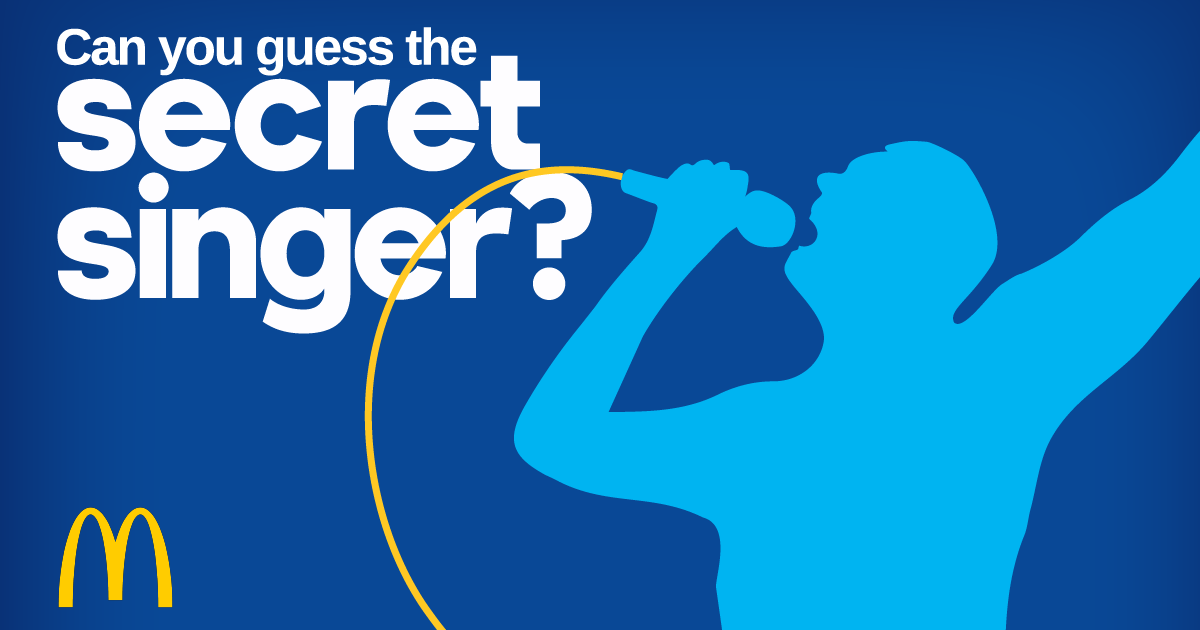Can you name The Secret Singer? Thanks to McDonald's Waterford - Vimarsana News