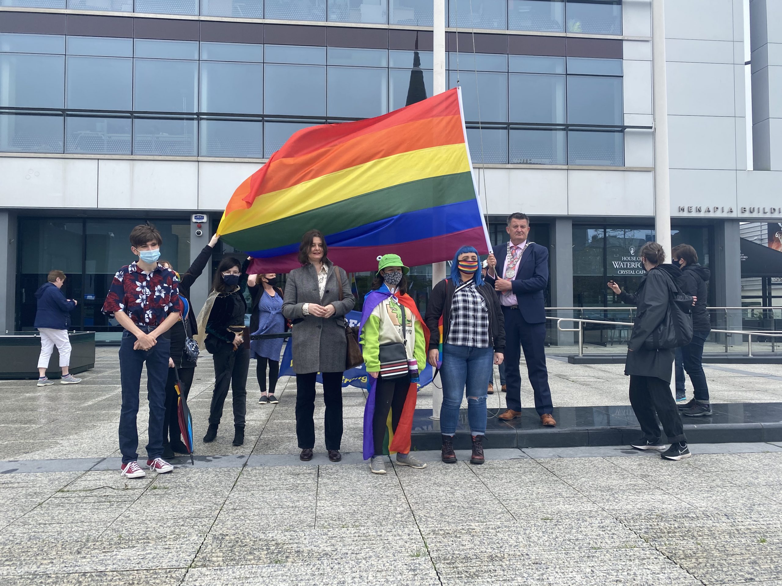 Man arrested over burning of Waterford Pride flag - Vimarsana News