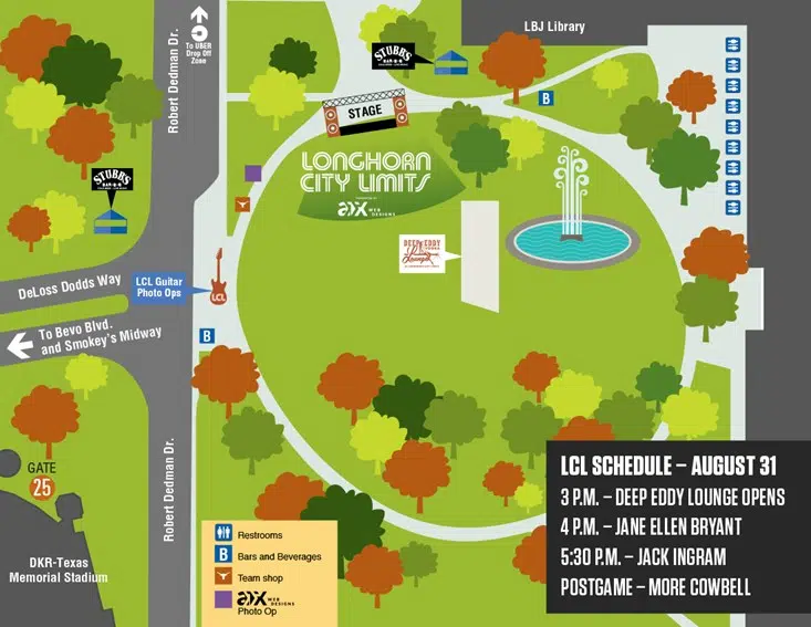 GAMEDAY SCHEDULE Texas Football Vs. Louisiana Tech KOKE FM