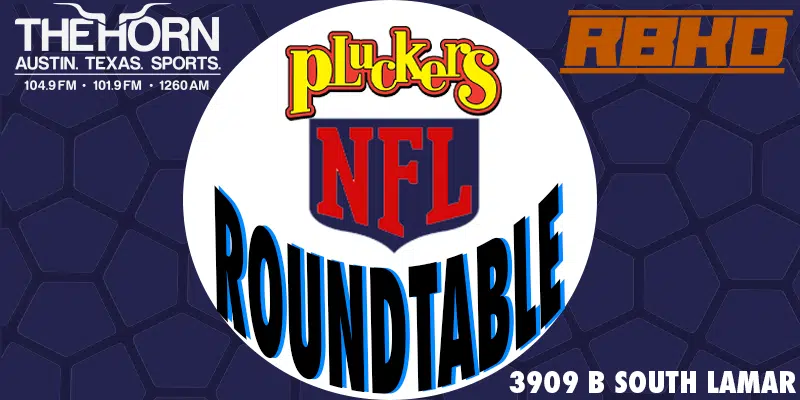 Pluckers Nfl Roundtable Horn Fm, Nfl Round Table
