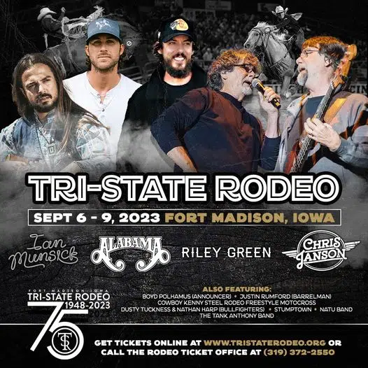 Your Bull Pen Chance To Win TriState Rodeo Tickets! 101.7 The Bull