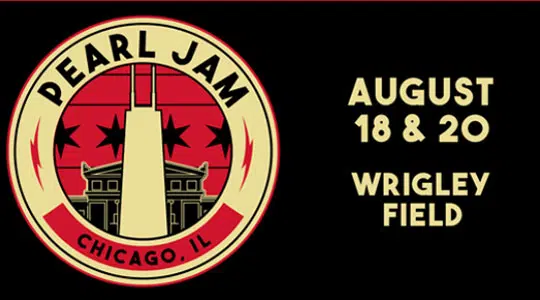 Pearl Jam Wrigley Seating Chart