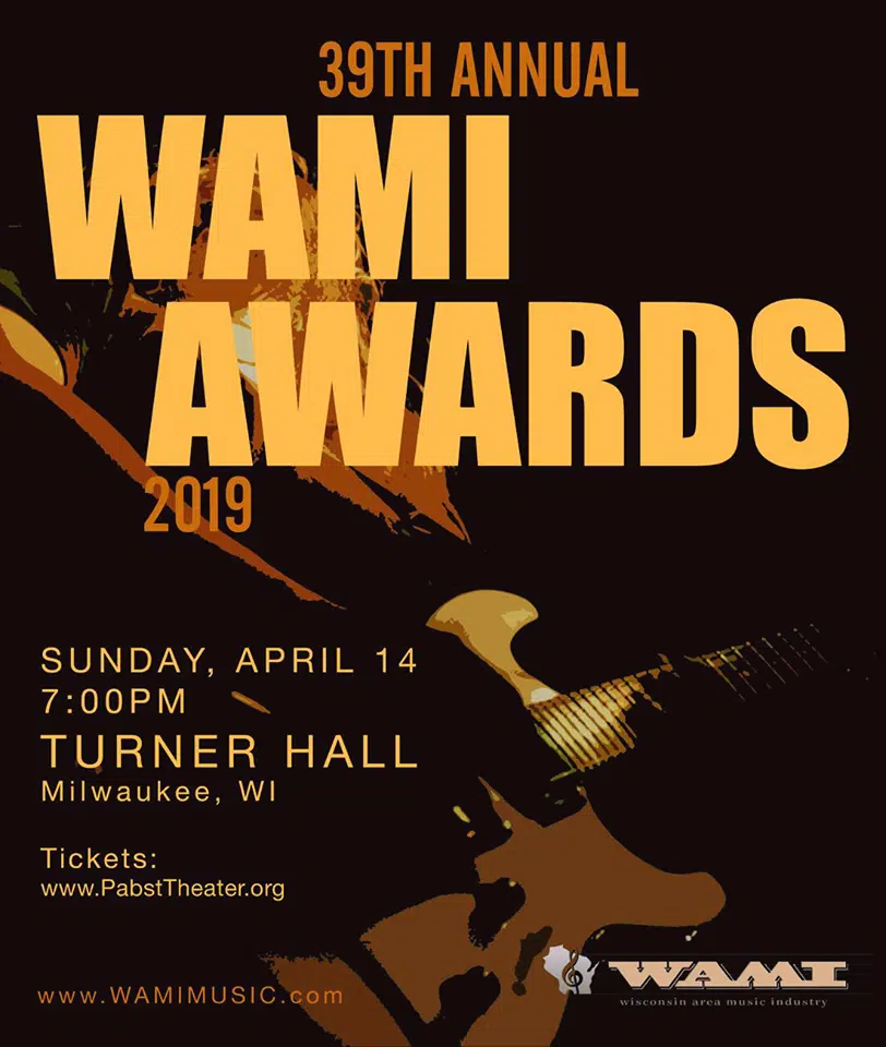 WAMI Award Winners 2019 105.7 WAPL Wisconsin's Classic Rock