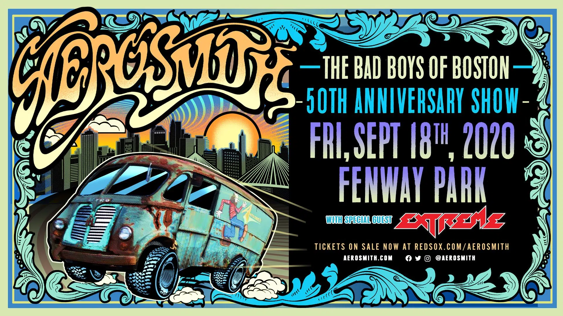 Aerosmith Announce 50th Anniversary Hometown Boston Concert | 105.7 ...