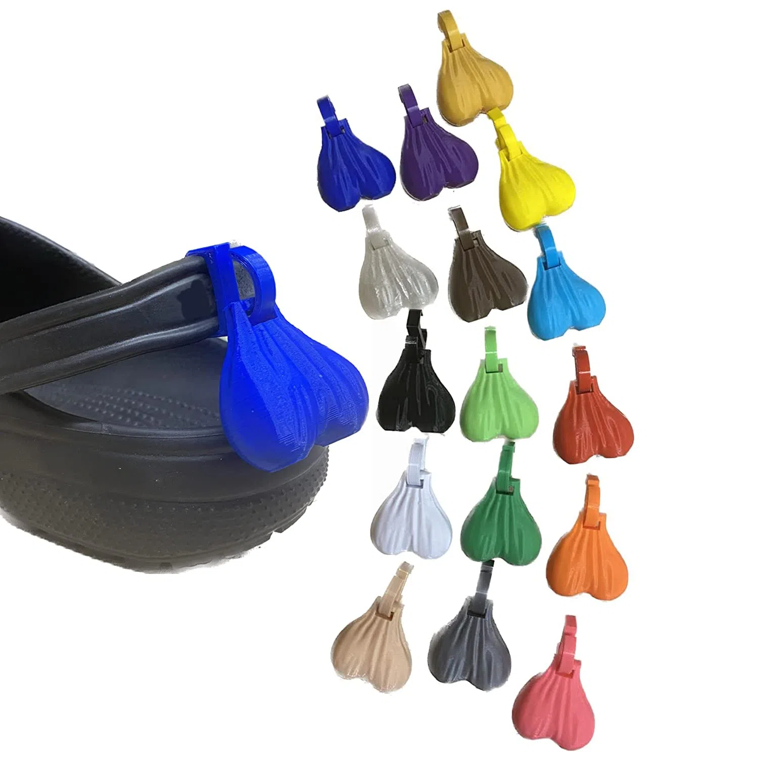 “Crocticles”? Now You Can Accessorize Your Crocs With Mini Truck Nuts