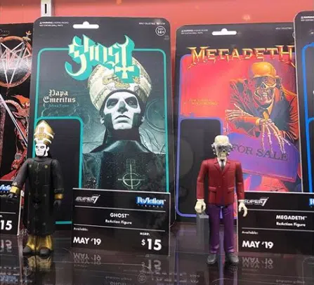 Ghost, Megadeth, and Ozzy Osbourne Action Figures Coming [PHOTO