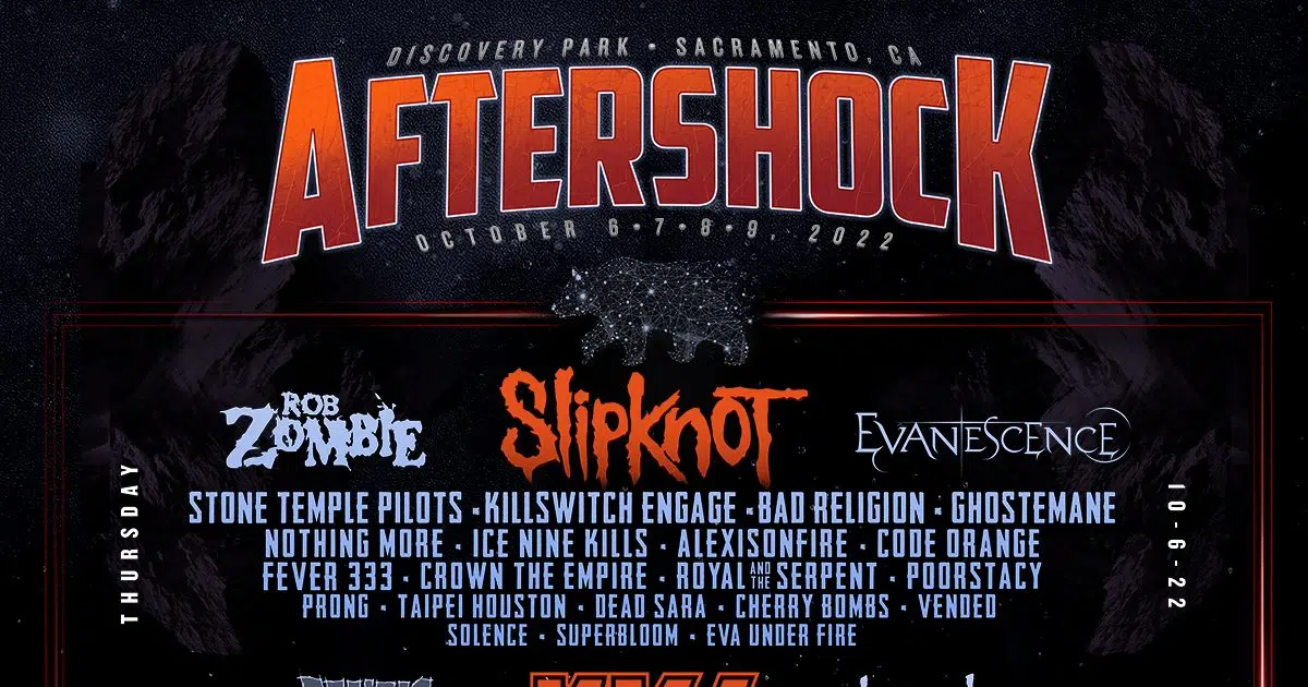 Multiple Bands Exit 2022 Aftershock Festival; Replacement Acts