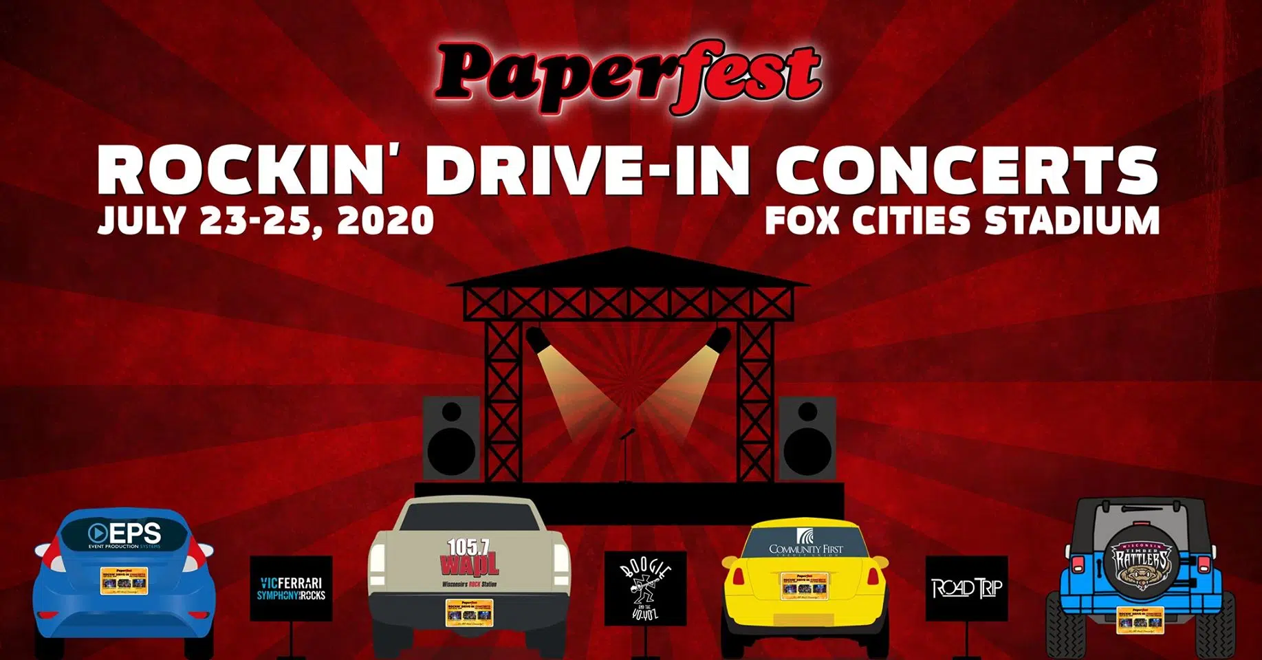 Paperfest Drive in Concert Series The 1 Hit Music Station 95.9 KISSFM