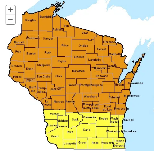 Fire danger “very high” in northern Wisconsin | Razor 94.7 104.7 - The ...