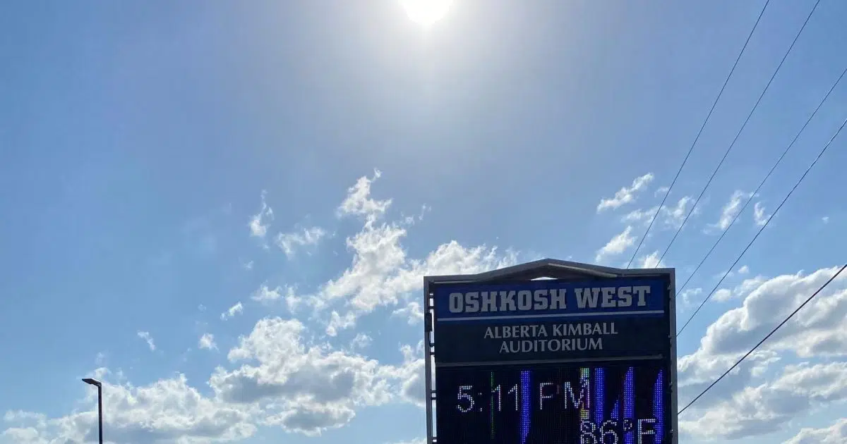 Illegal tire dumping on Oshkosh school property 105.7 WAPL