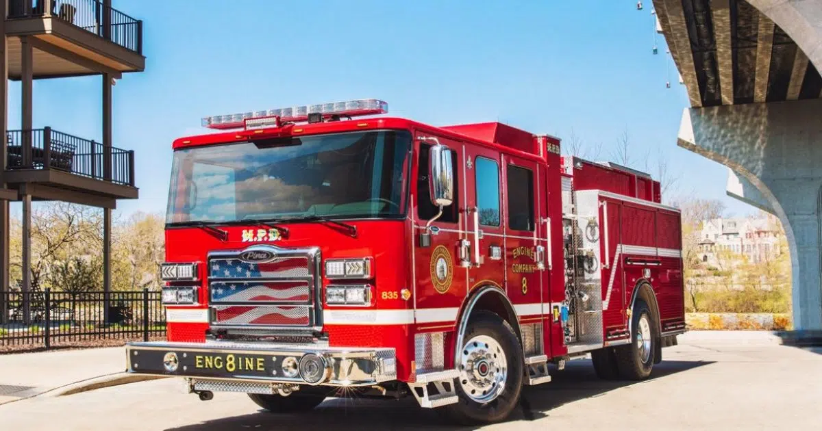 Pierce electric fire truck named “Coolest Thing Made in Wisconsin