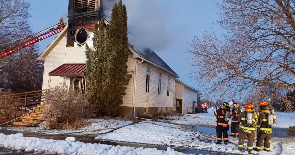 Fire damages old churchturnedhouse in Reedsville 105.7 WAPL