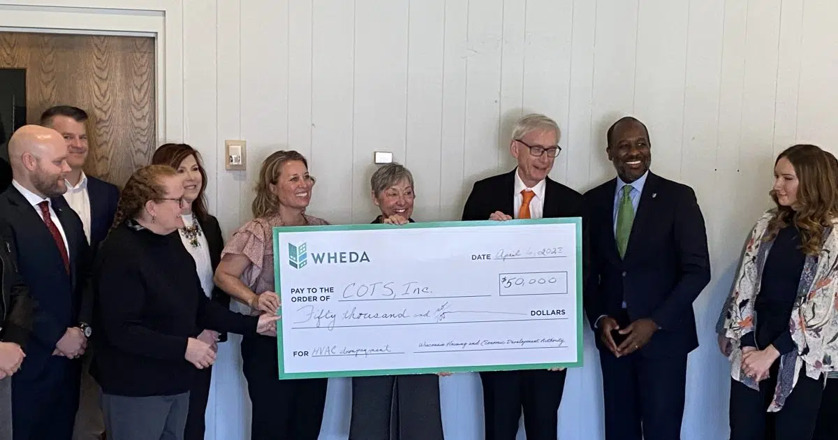 COTS Inc lands state grant to improve HVAC in Appleton shelter [AUDIO] 105.7 WAPL Wisconsin