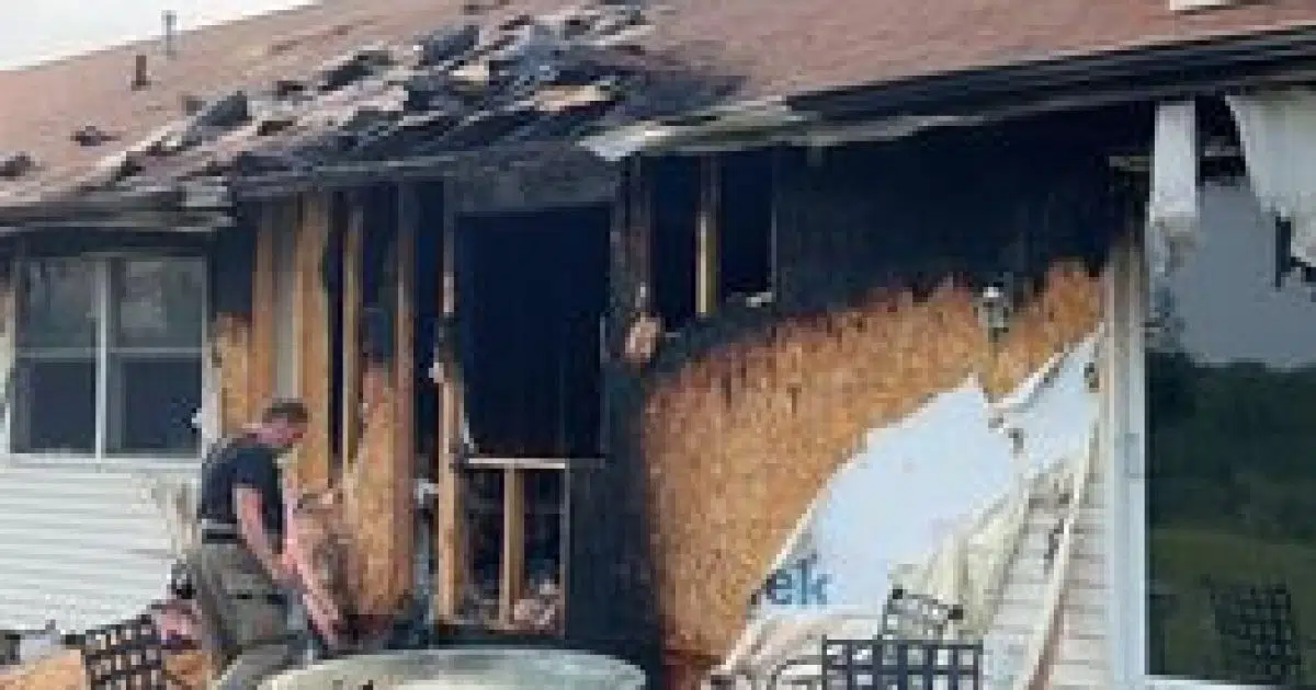 Fire damages Combined Locks house 105.7 WAPL Wisconsin's Classic Rock