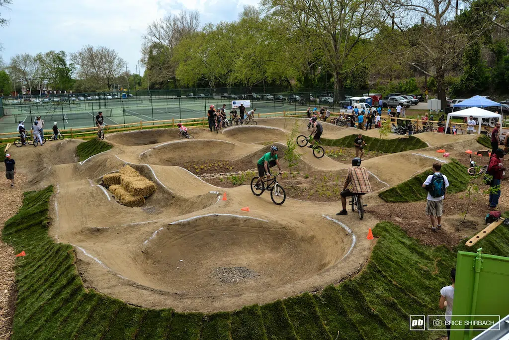 mountain bike pump track near me