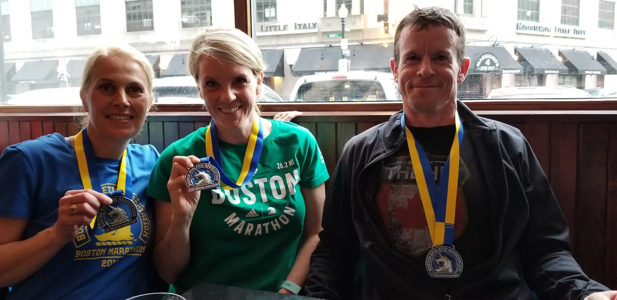 Local runners complete Boston Marathon 101.5 The Hawk