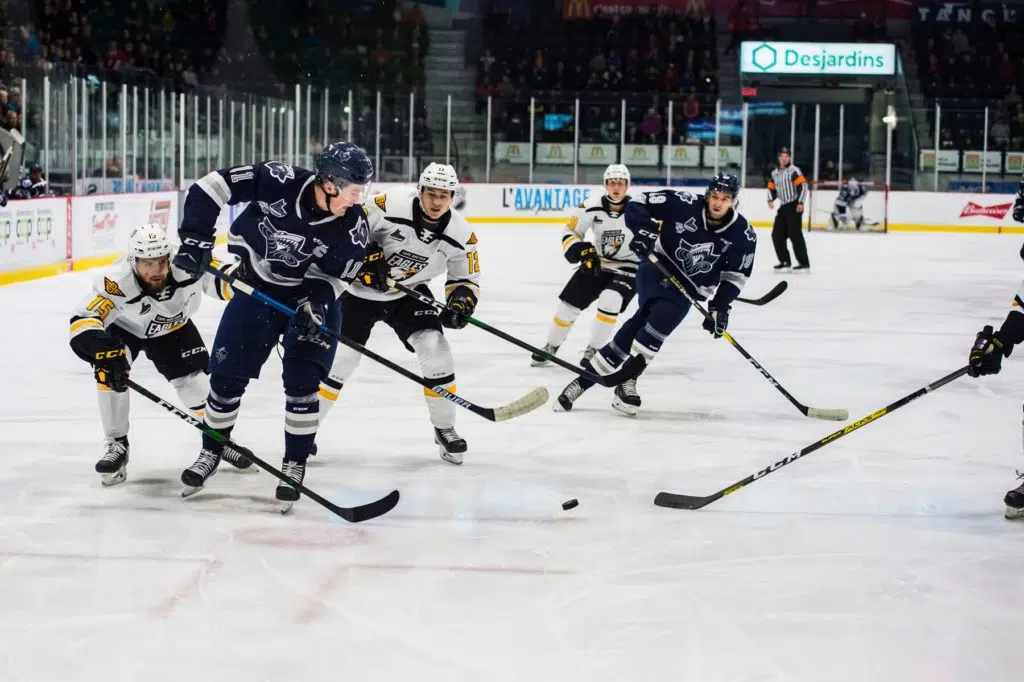 Quebec Major Junior Hockey League results (from Rimouski Wednesday