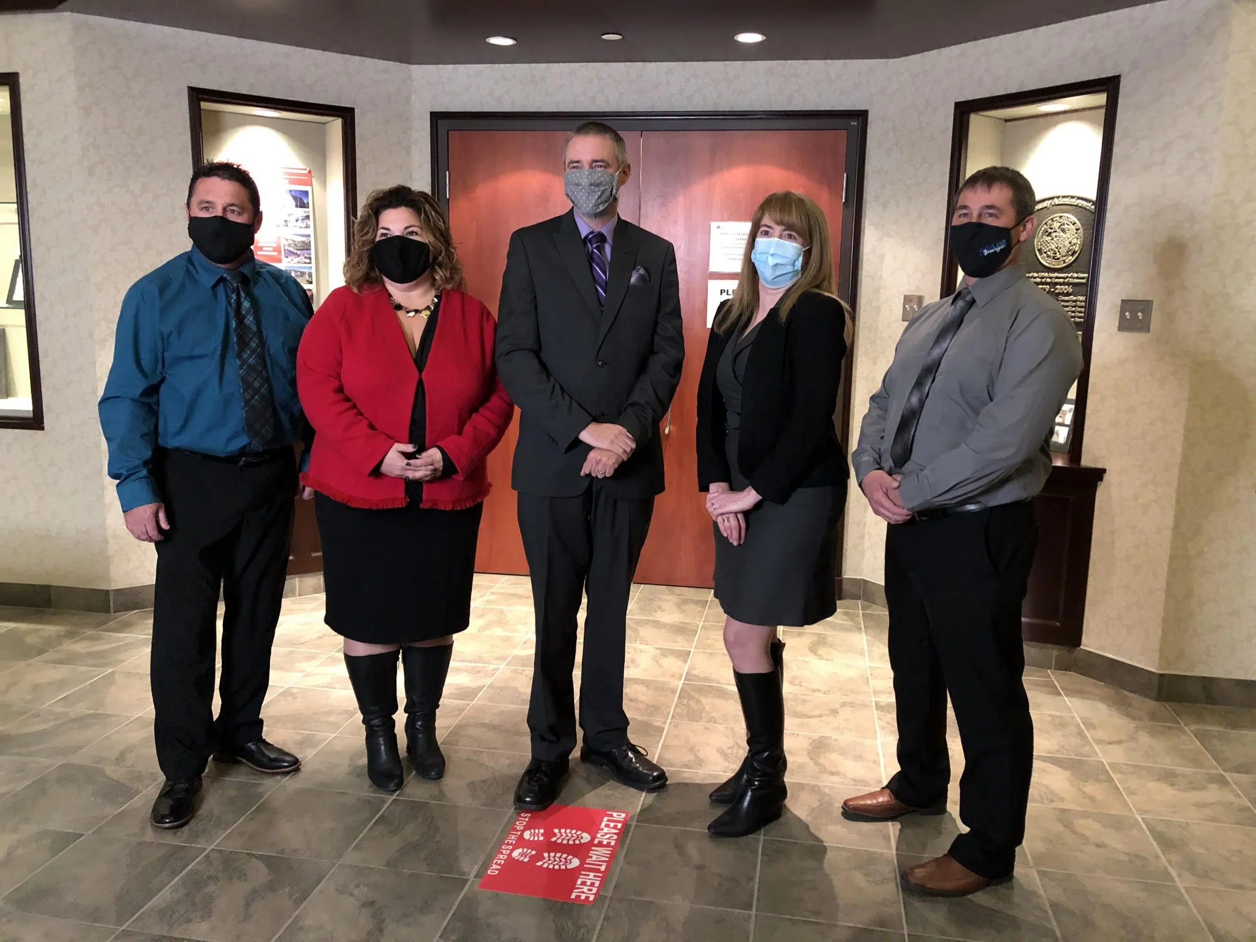 Council united behind new warden deputy warden 101.5 The Hawk