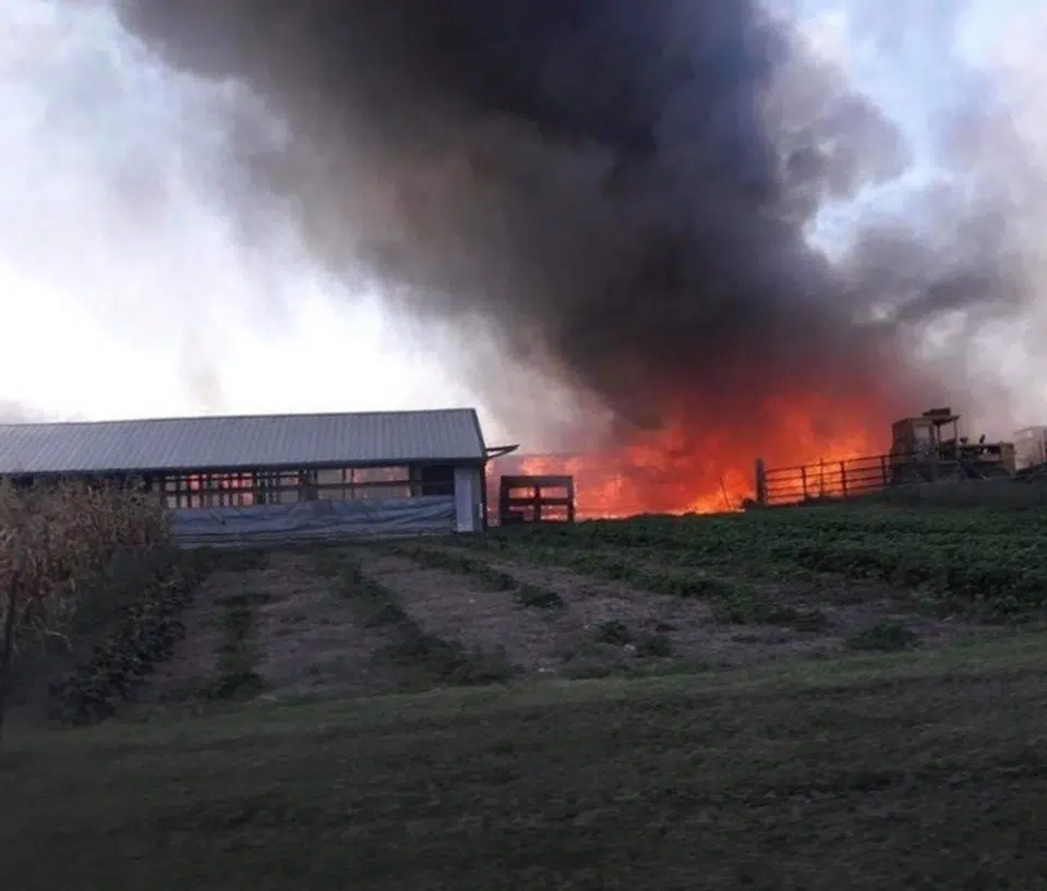 Dairy Barn Burns In Todd County Whop 1230 Am News Radio