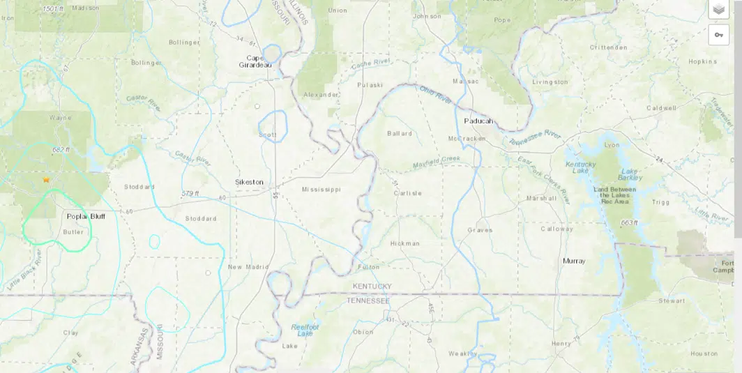 4.0 earthquake recorded on the New Madrid fault in southeastern Missouri |  Woop 1230 am