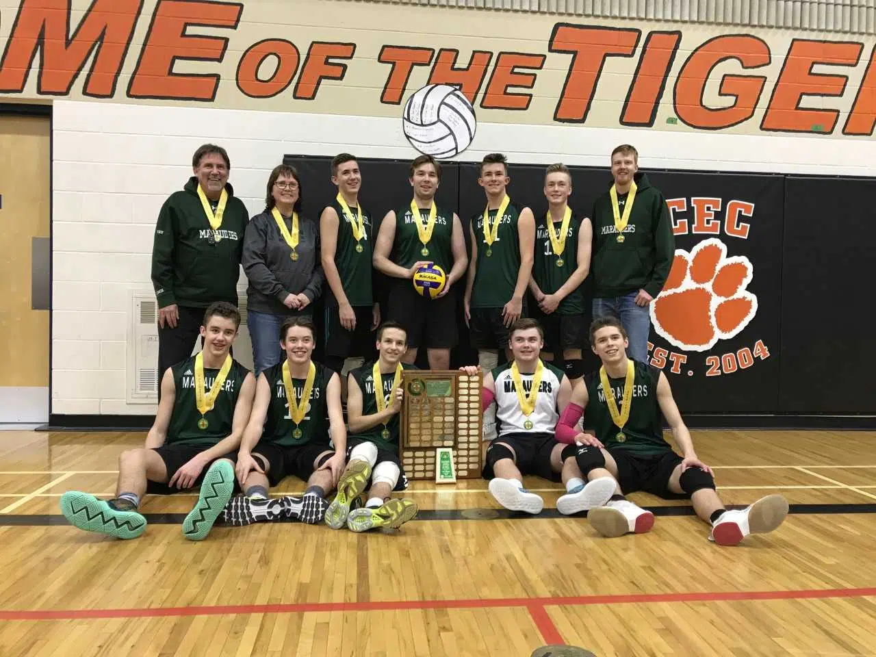 Birch Hills celebrates first provincial volleyball title paNOW