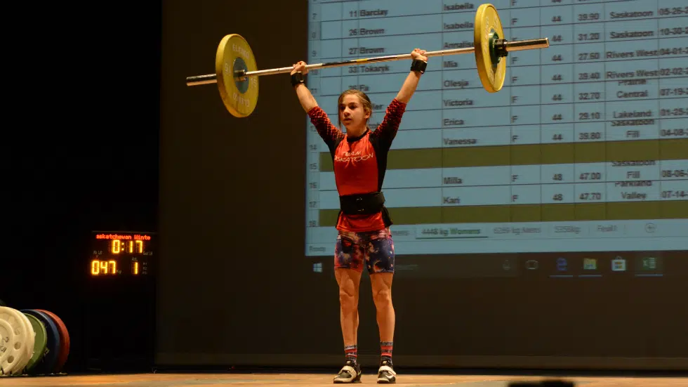 Hitting above their weight girls showcase weightlifting skills paNOW