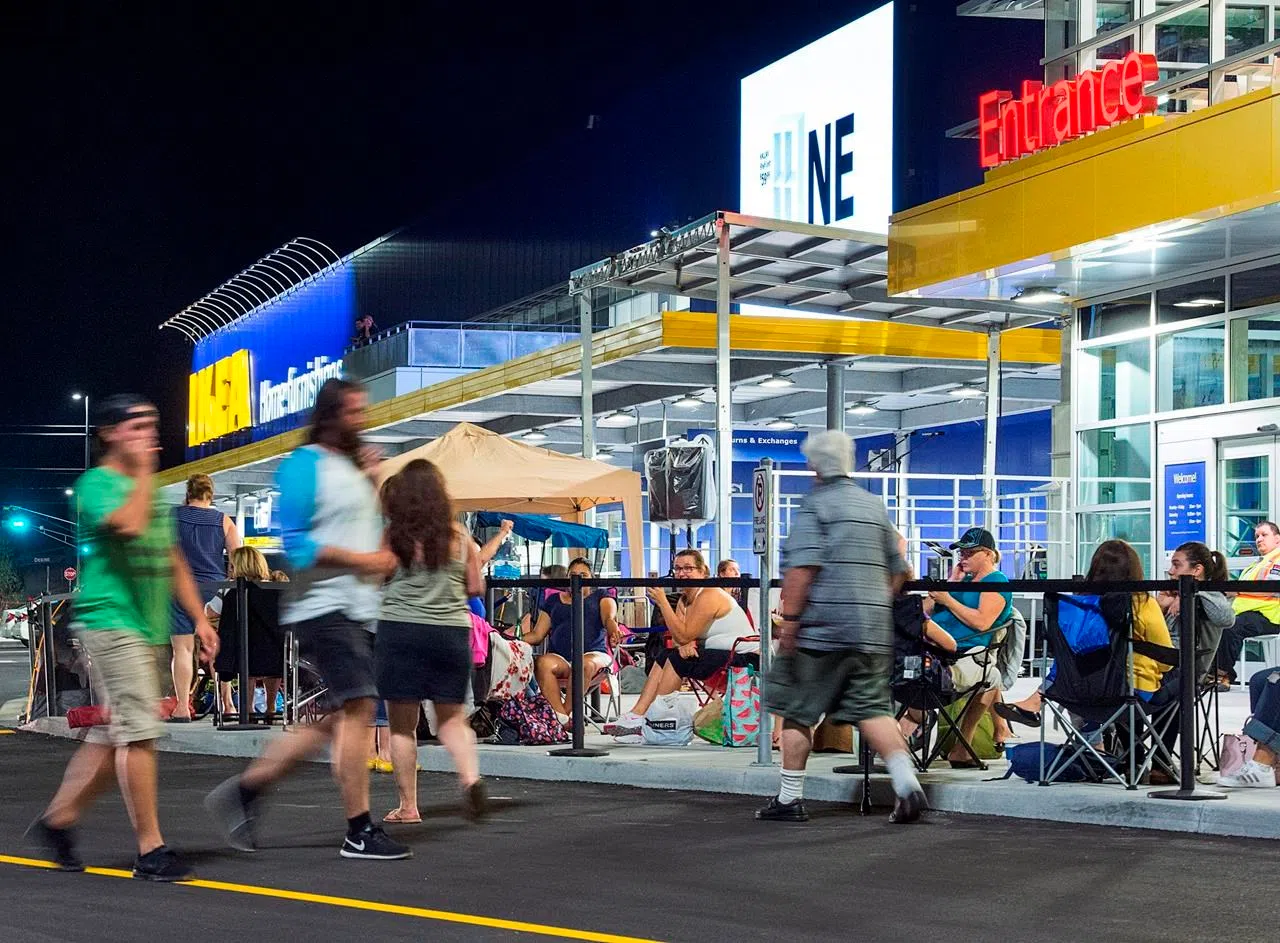 Thousands line up in Halifax as Ikea opens first of 12 new Canadian stores paNOW