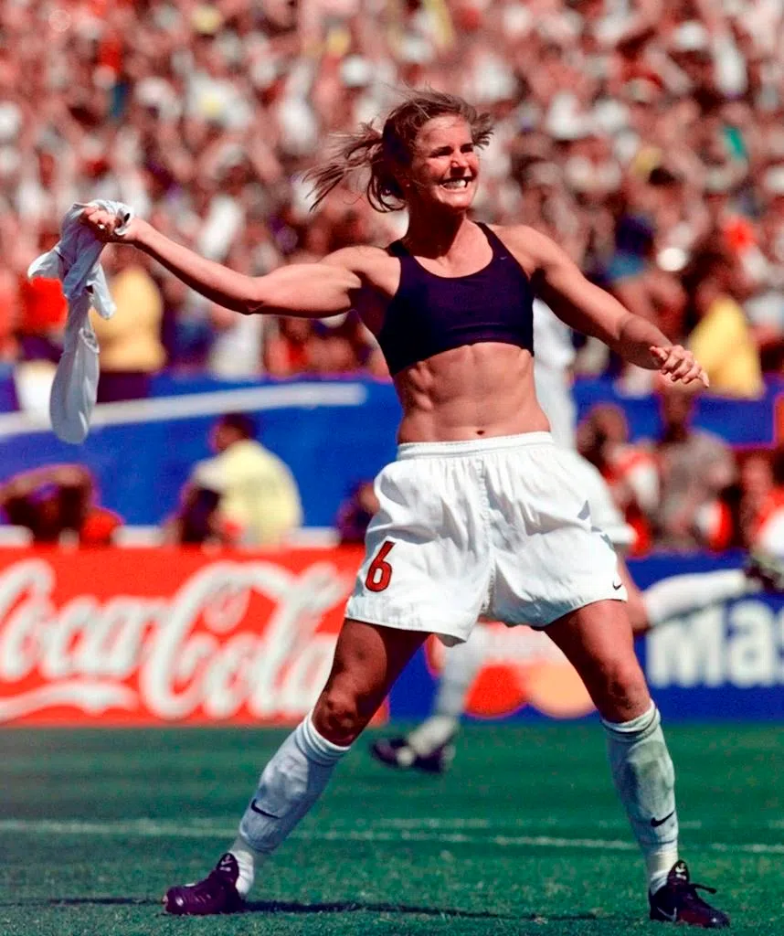 Hall of fame to redo soccer star Brandi Chastain plaque | paNOW
